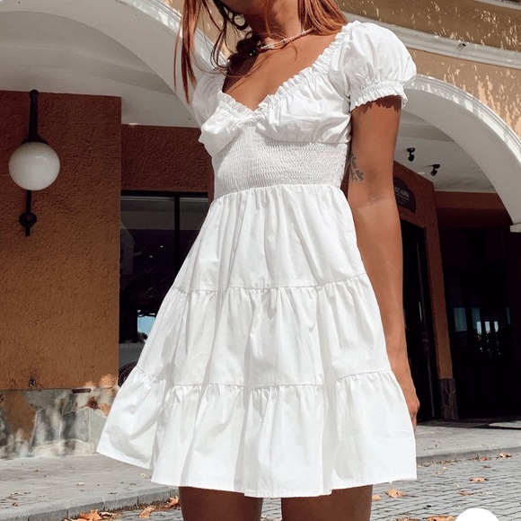 Princess Polly beige Mini Dress - Picture 2 of 4